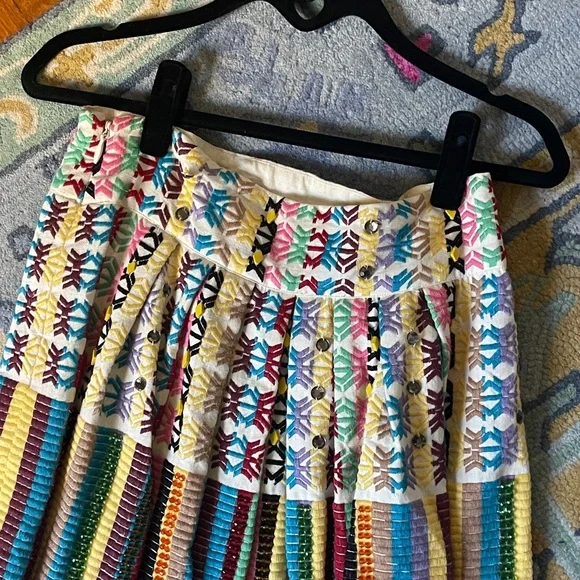 Free People Limited Edition Colorful Striped Maxi Skirt - Picture 3 of 4